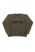 Boys Olive Logo Sweatshirt 1