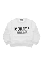 Boys White Regular Sweatshirt 1