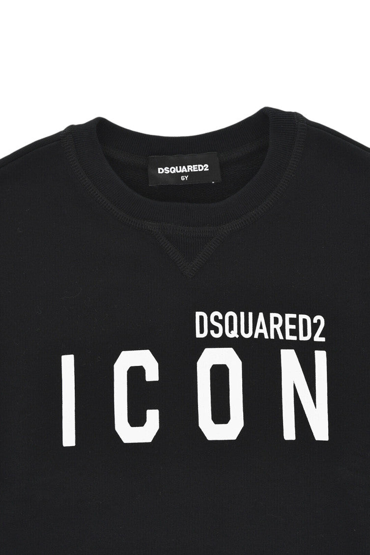 Boys Black Logo Sweatshirt 3