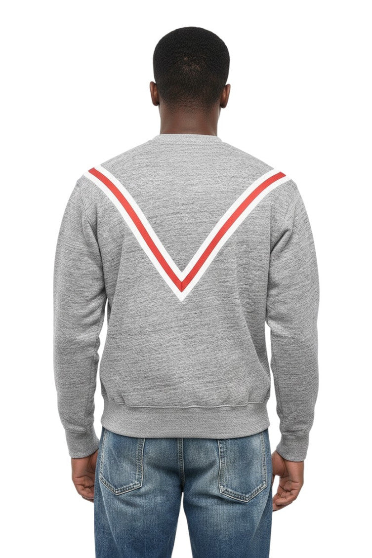 Grey Crew Neck Sweatshirt 2