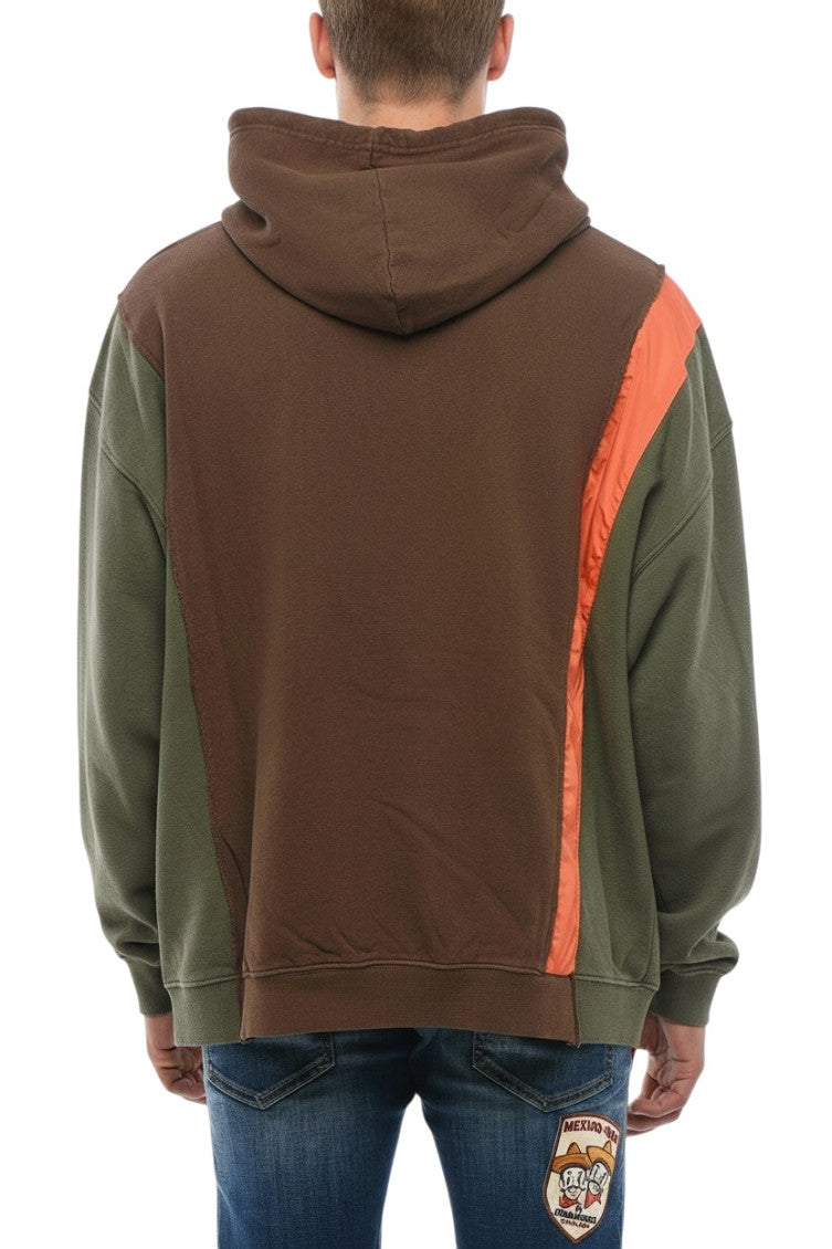 Brown Oversized Logo Hoodie 2