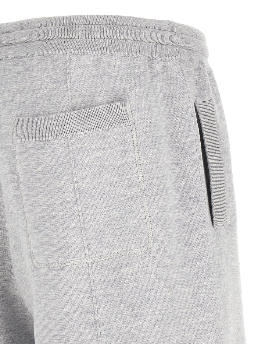 Light Grey Logo Shorts 4