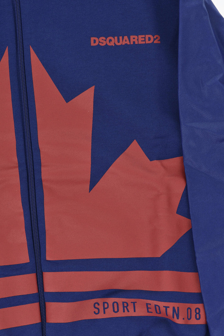 Boys Blue Graphic Jacket 3