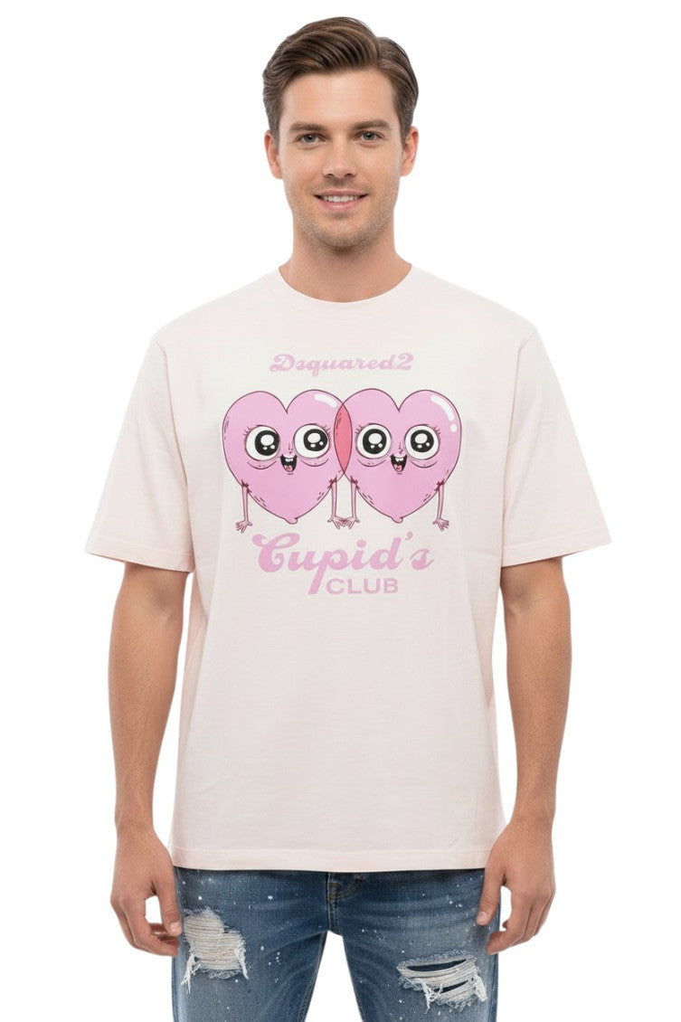 Light Pink Graphic T-Shirt 1