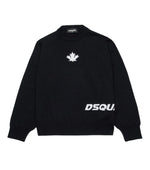 Boys Black Logo Sweater 1