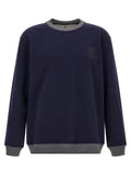Navy Blue Relaxed Sweatshirt 1