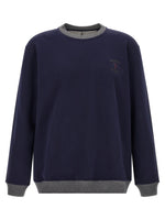 Navy Blue Relaxed Sweatshirt 1