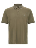 Olive Shirt Collar Polo 1