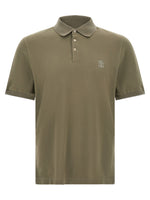 Olive Shirt Collar Polo 1