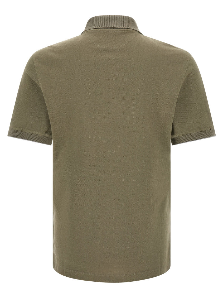 Olive Shirt Collar Polo 2