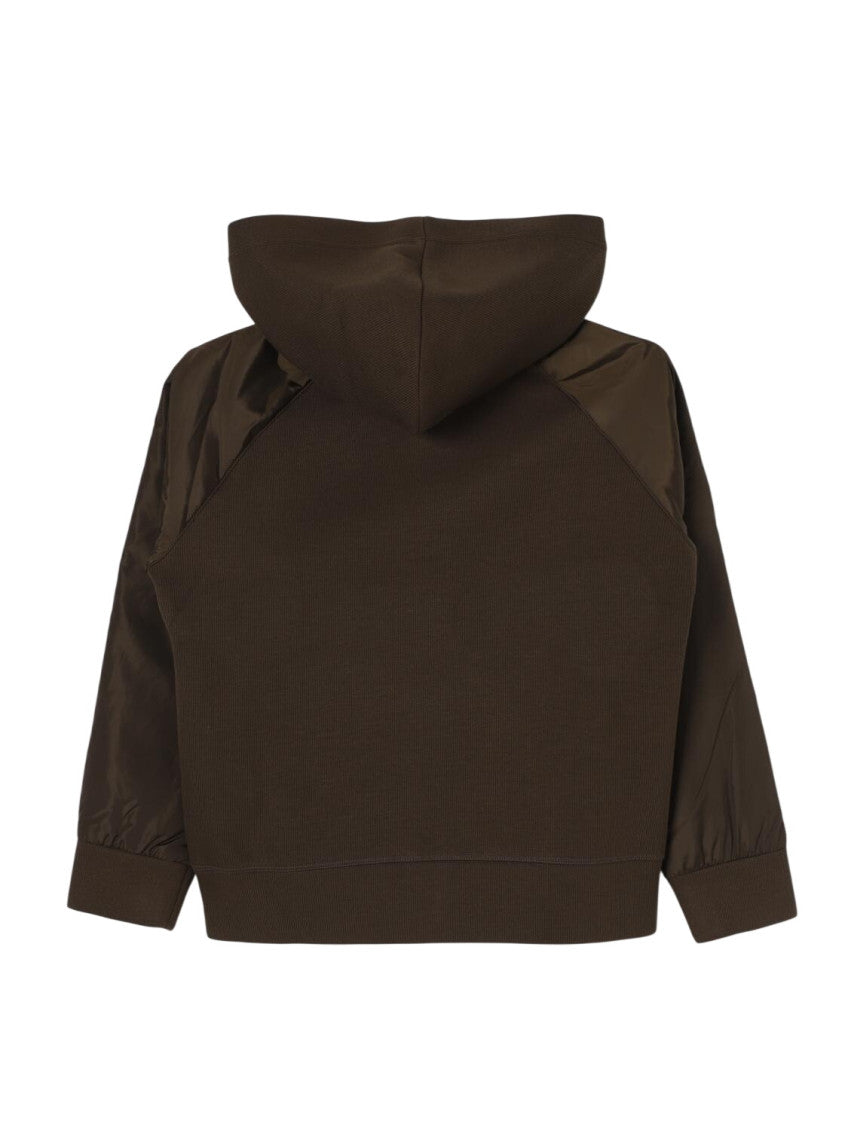 Boys Brown Hood Jacket 2