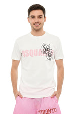 White Crew Neck T-Shirt 1