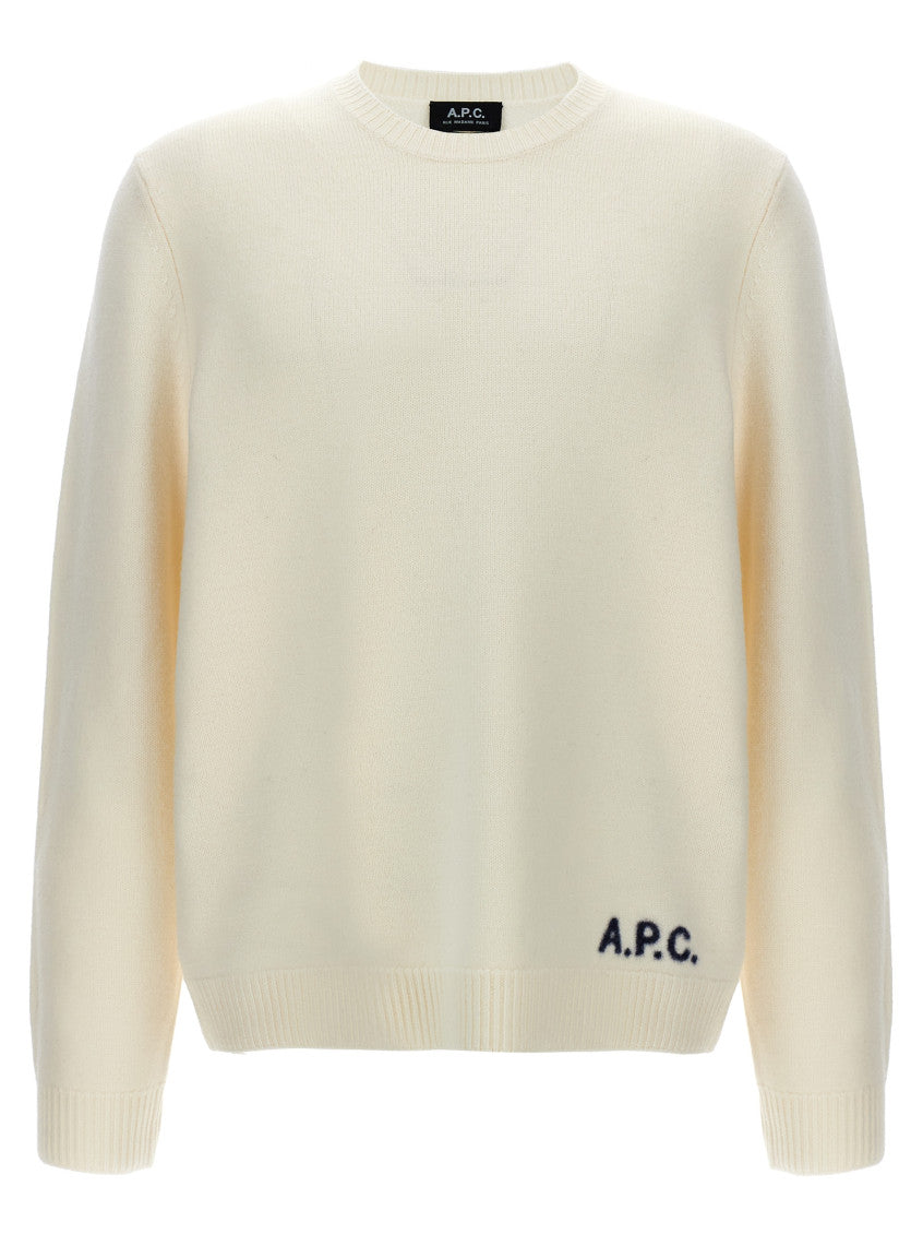 White Crewneck Sweater 1