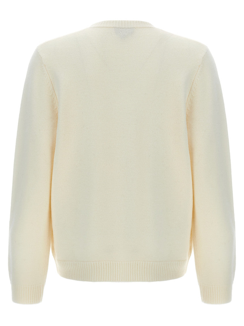 White Crewneck Sweater 2