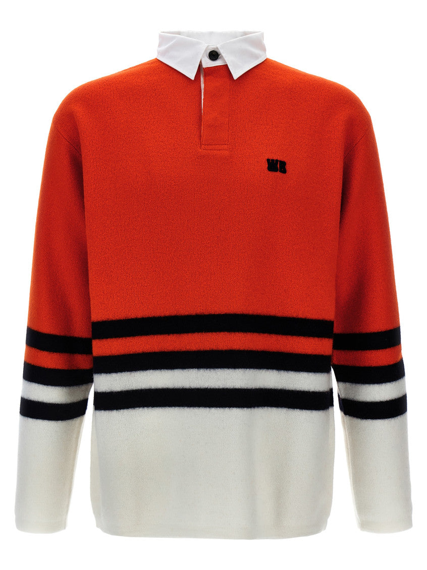 Red Striped Polo Shirt 1
