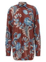 Multicolor Floral foliage shirt 1