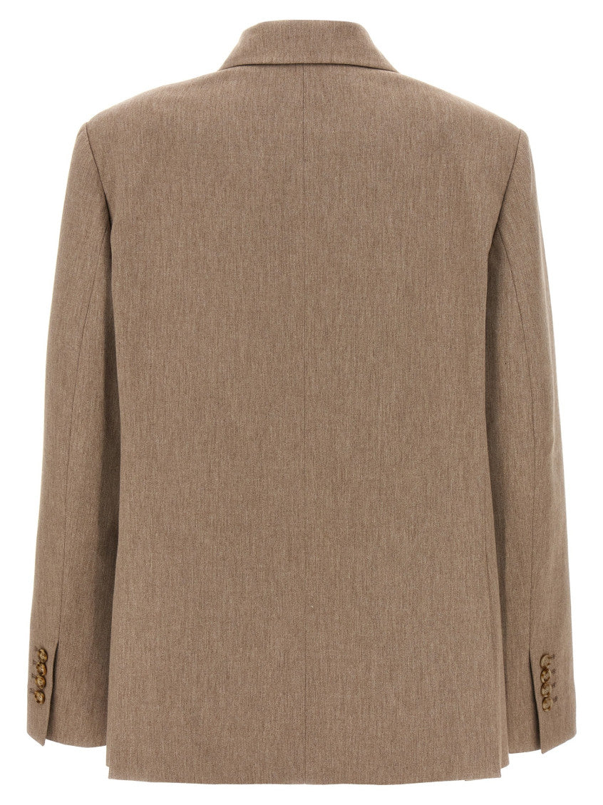 Beige 'Pixie' blazer 2