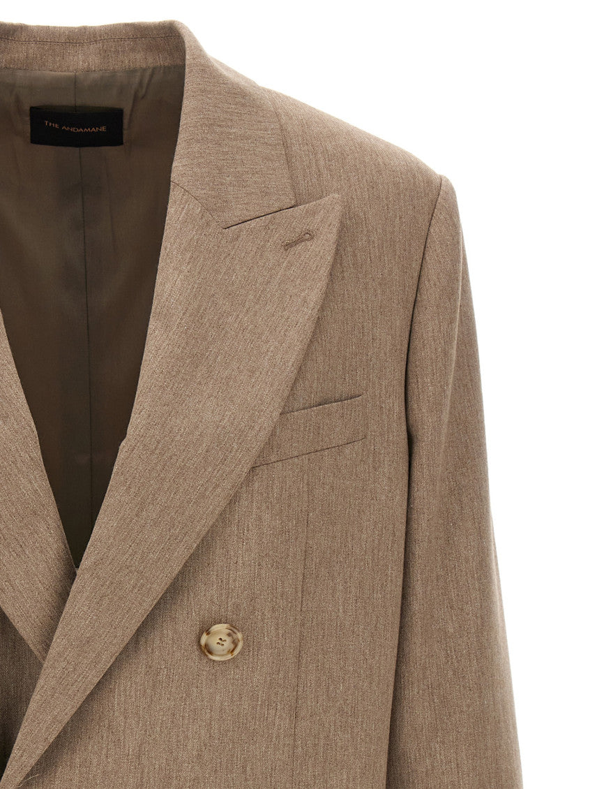 Beige 'Pixie' blazer 3