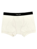 White Cotton Boxer Shorts 1