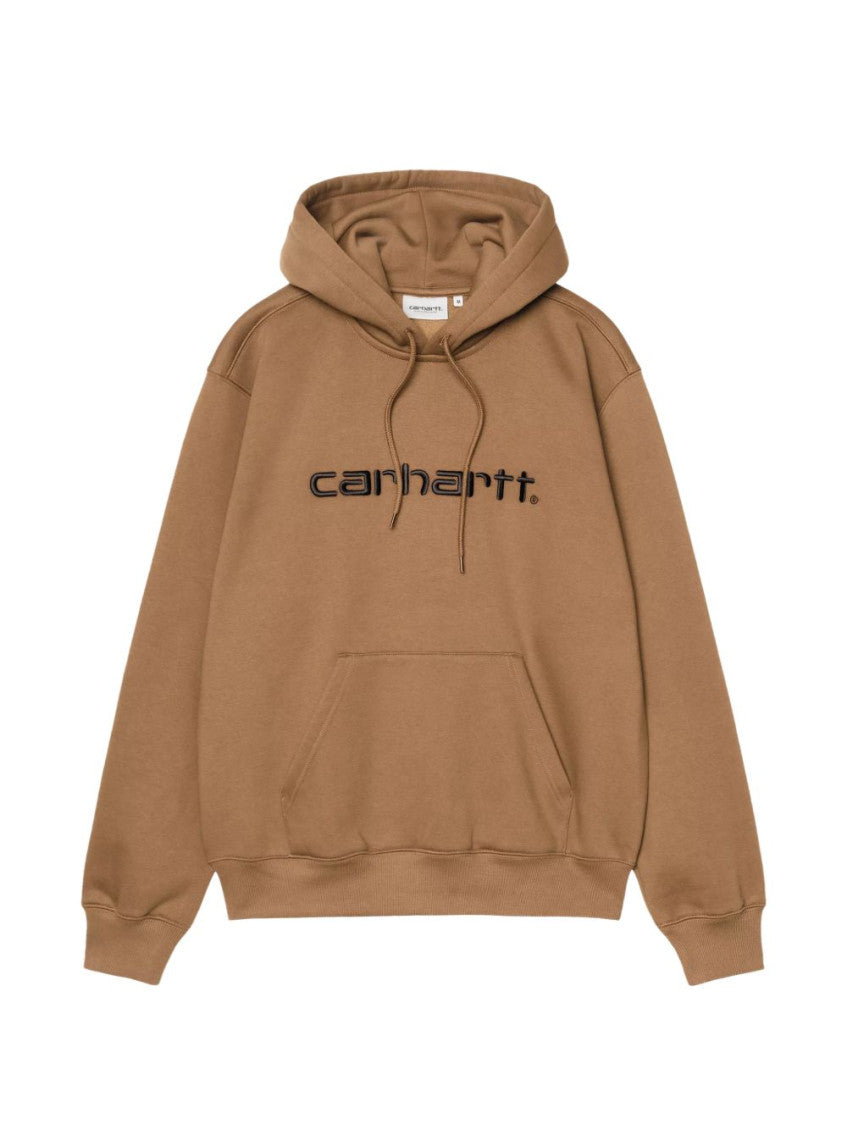 Light Brown Relaxed Hoodie 1