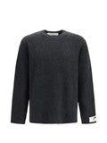 Dark Grey Crew Neck Sweater 1