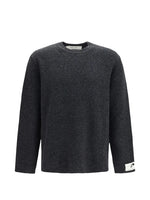 Dark Grey Crew Neck Sweater 1