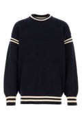 Navy Blue Stripes Sweater 1