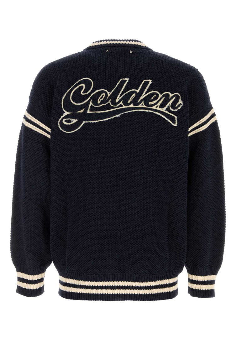 Navy Blue Stripes Sweater 2