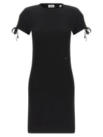 Black Crew Neck Mini Dress 1