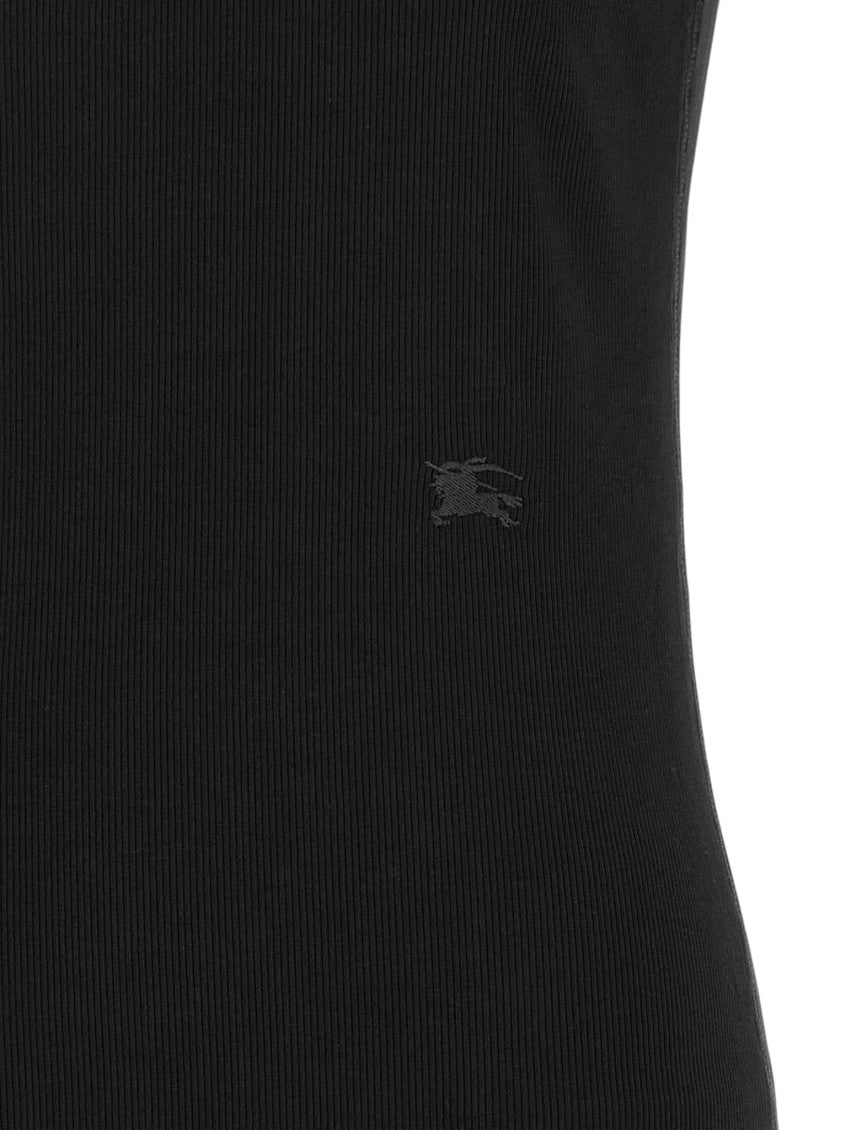 Black Crew Neck Mini Dress 6
