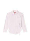 Pink Regular Stripes Shirt 1