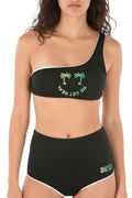 Black Graphic Swimwear 1