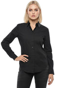 Black Regular Solid Shirt 1