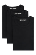 Black Pack Of 3 Solid T-Shirt 1