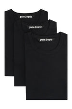 Black Pack Of 3 Solid T-Shirt 1