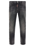 Black Mid Rise Jeans 1