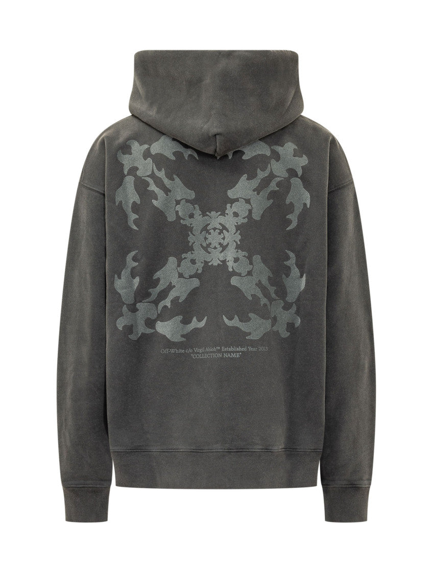 Dark Grey Regular Hoodie 2