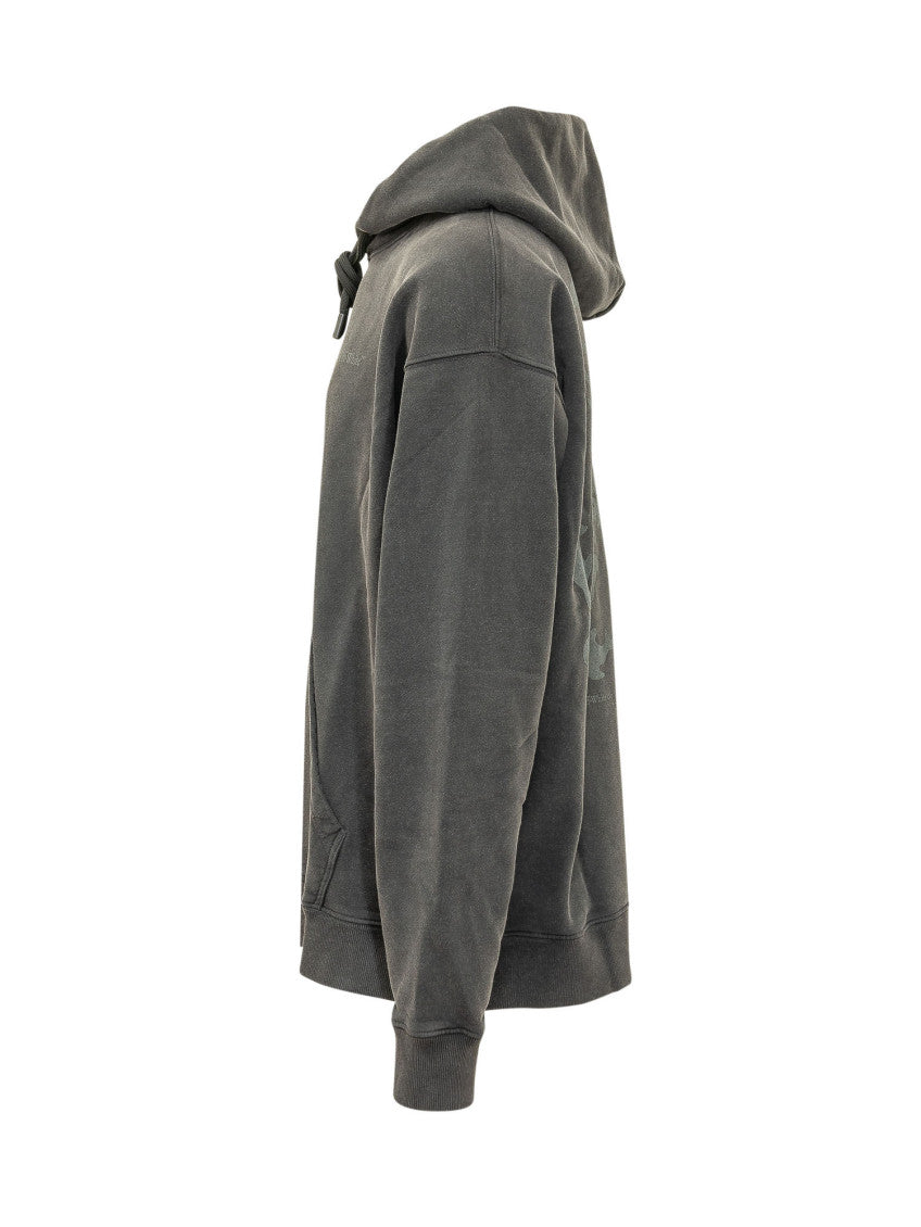 Dark Grey Regular Hoodie 3
