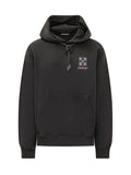 Black Logo Relaxed Hoodie 1
