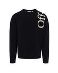 Black Crew Neck Sweater 1
