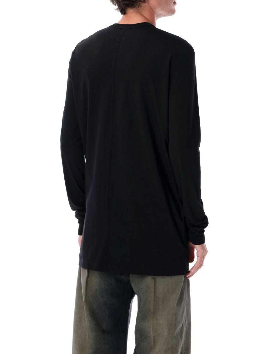 Black Full Sleeves Solid T-Shirt 2