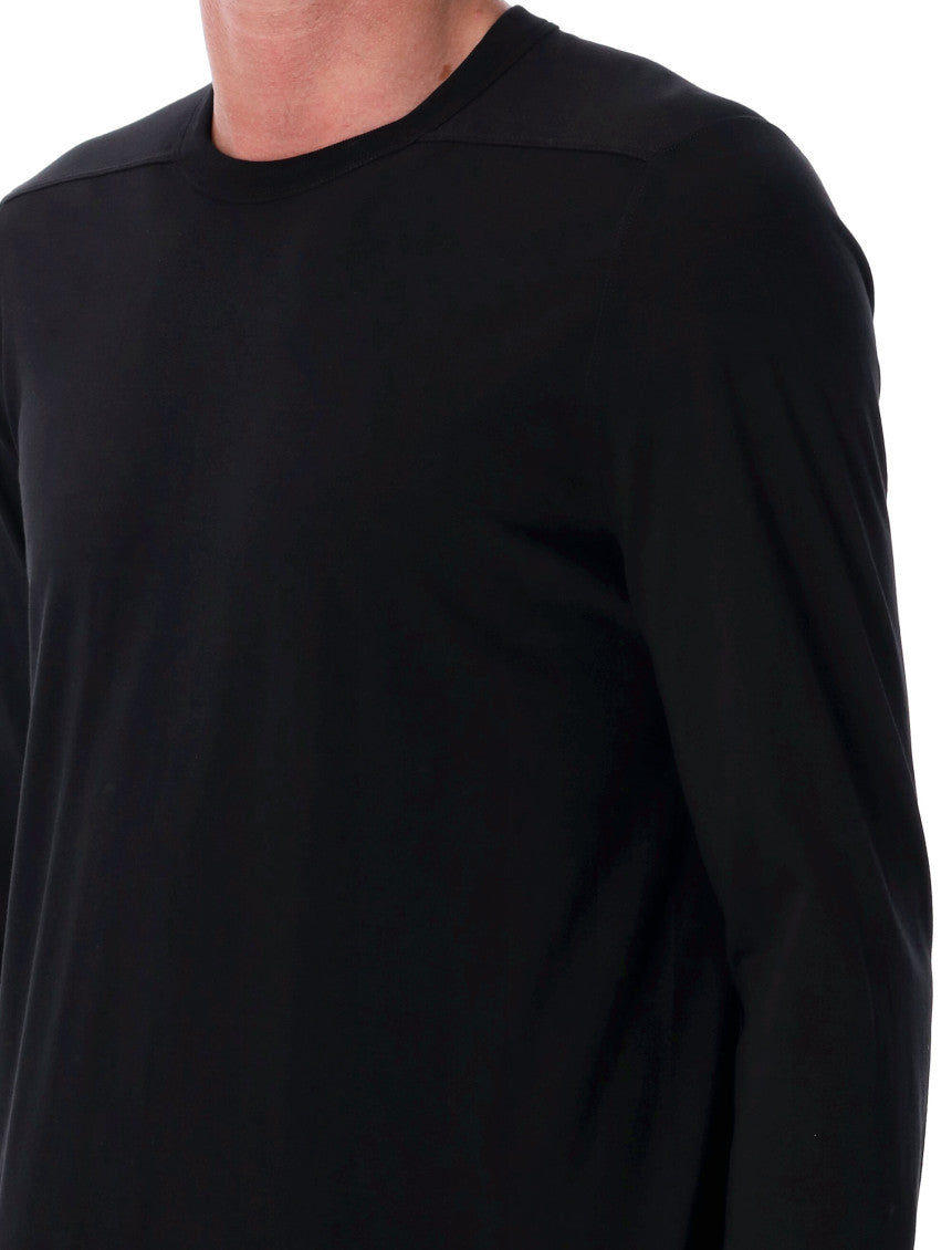 Black Full Sleeves Solid T-Shirt 3