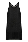 Black Round Neck Tank Top 1