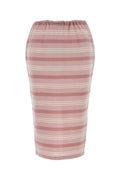 Multicolor Stripes None Skirt 1