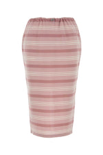 Multicolor Stripes None Skirt 1