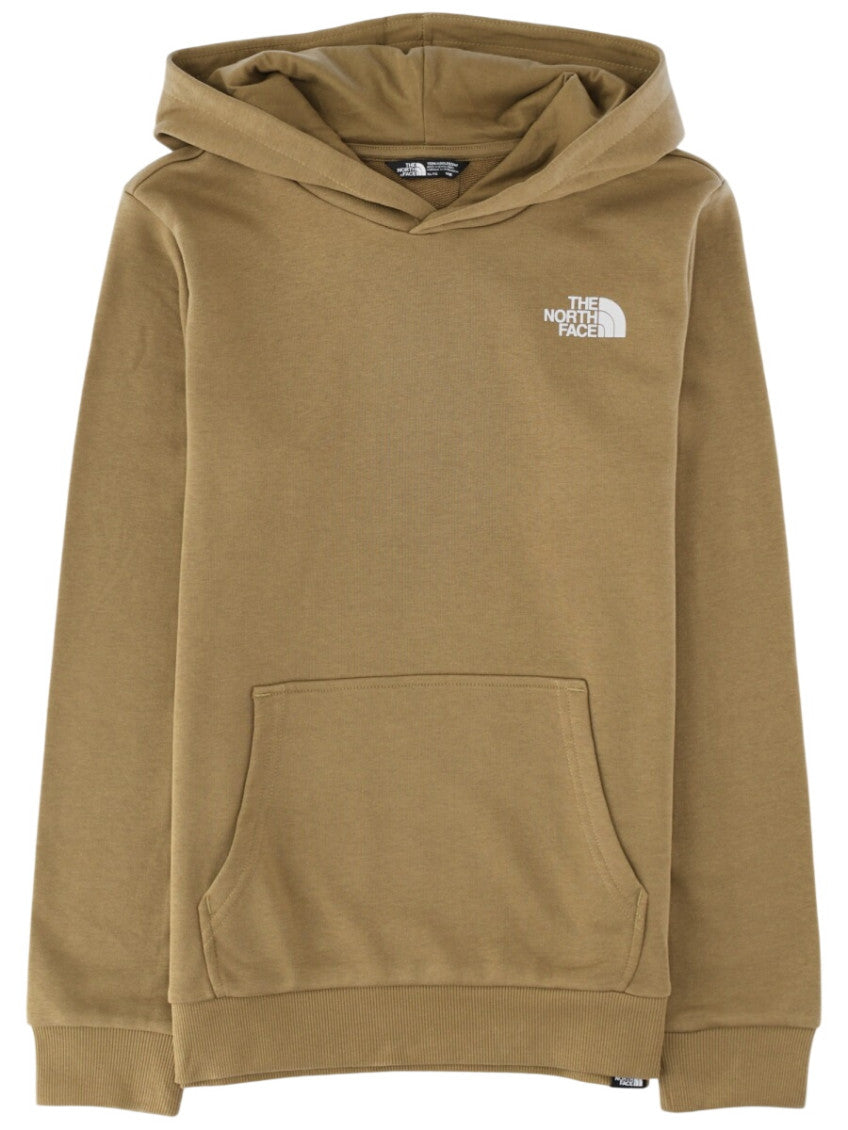 Boys Brown Logo Hoodie 1