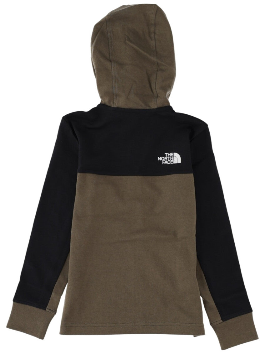 Boys Green Color Block Sweatshirt 2
