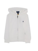 White ZIPPER HOODIE 1