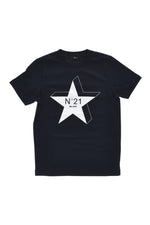 Boys Navy Blue Graphic T-Shirt 1