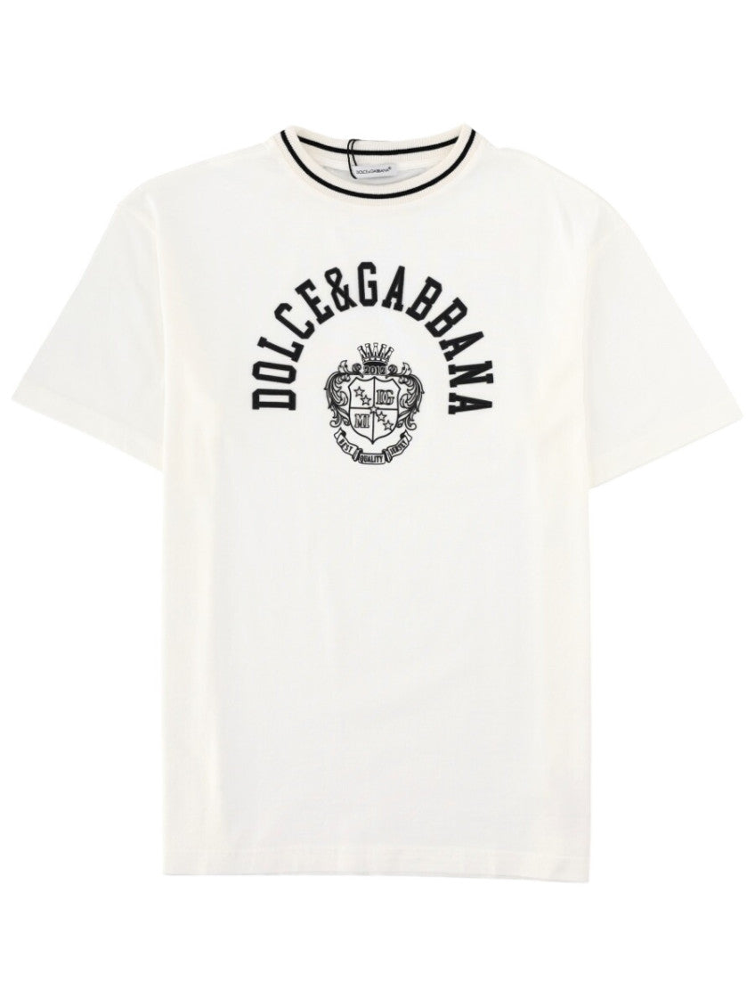 Boys White Logo T-shirt 1